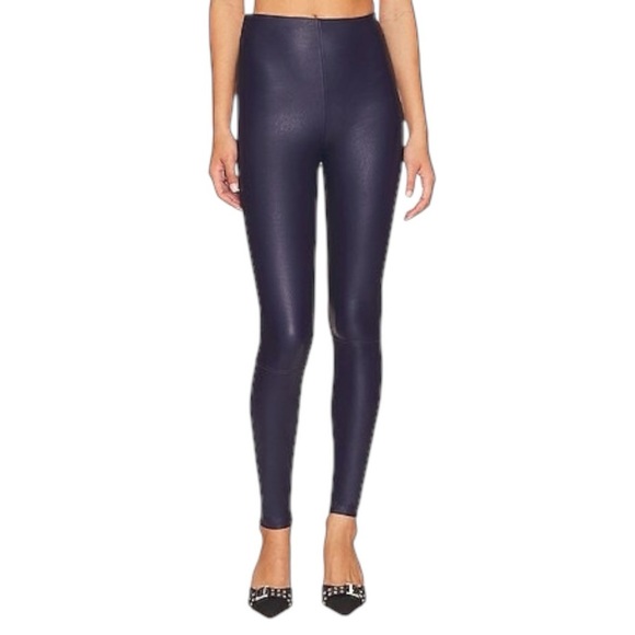 Good American Pants - NWOT Good American Better Than Leather Legging in blue women’s size M